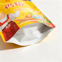 Sachet Doypack Personnalisé avec Bec Verseur, Qualité Alimentaire, pour Emballage de Granulés Secs et Assaisonnements