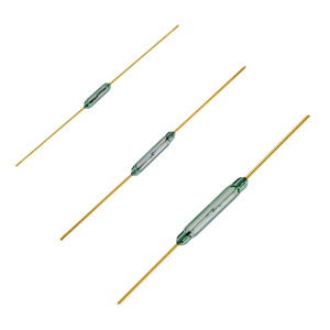 Interruptor de láminas de envolvente de vidrio de 7mm, 10mm, 14mm, 20mm, sin tipo para relés de lengüeta de señal de conmutación/seguridad/medición/detección de límite - Product Image 1