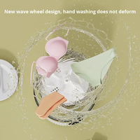 Nouvelle mini machine à laver en plastique alimentée par USB pour sous-vêtements et chaussettes, portable, semi-automatique, tout-en-un, lave-linge et sèche-linge pour la maison