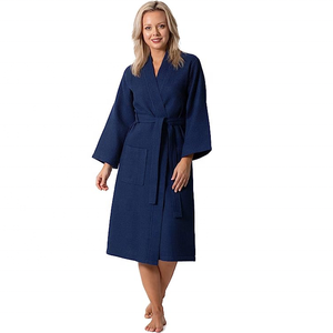 Custom <strong>Waffle</strong> Luxury Thin Soft House Bath <strong>Robe</strong> Women Knit Bathrobes for Women Quick Dry Shower Lightweight <strong>Waffle</strong> <strong>Robes</strong> - Product Image 6