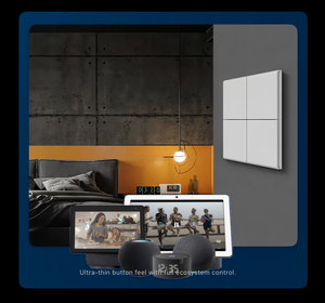 Interruptor de Pared Inteligente JINK 8E con Control por Voz, Compatible con Alexa, Google, SmartThings, Matter y Thread, para Hogar Inteligente, 10A 2200W, 110V 240V, para Dormitorio y Villa, App Homekit, EE. UU. y Australia - Product Image 5