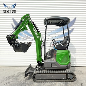 Excavadora de cadenas de 2 toneladas con garantía posventa de 3 años EU NIMBUS, excavadora de cadenas 2 en 1 para uso residencial y comercial - Product Image 1