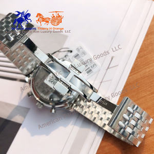 Montre-bracelet à quartz ultra-fine pour hommes d'affaires, qualité 5A, haut de gamme, avec trois cadrans intégrés, bracelet étanche et calendrier - Product Image 5