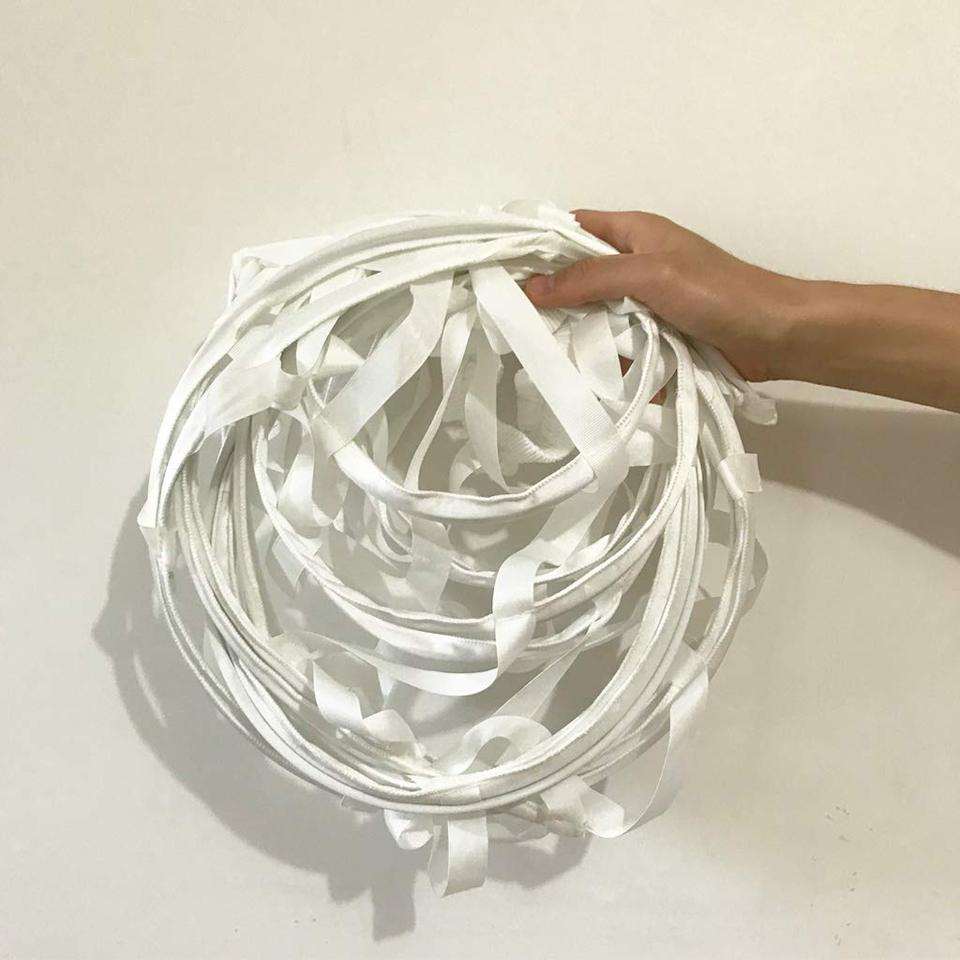 hoop skirt large gray color