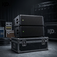 Haut-parleur Line Array Actif Double Canal 1100 avec Aimant Néodyme 10 Pouces pour Audio Extérieur