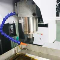 Machine de gravure CNC miniature 4040 haute précision, corps entièrement en fonte, broche à eau 2,2 kW pour la gravure du métal, du cuivre et de l'aluminium