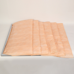 Nouveau filtre F5 à efficacité moyenne, respectueux de l'environnement, avec cadre en aluminium et pré-filtre en fibres synthétiques - Product Image 5