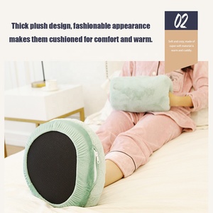 Chauffe-pieds électronique USB pour adultes, amovible et pratique, idéal pour les voyages en famille, le bureau, pour hommes et femmes, modèle mignon. - Product Image 4