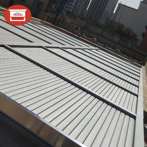 Motorized Aluminum Roof Louver Panels for Building Facades
