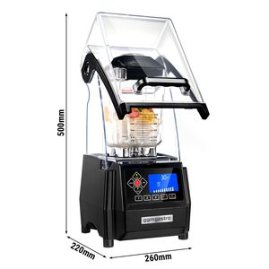 Batidora Gastro Bar GGM con cubierta insonorizada - 2 litros - 1 kW - bajo nivel de ruido - Product Image 2