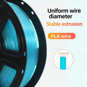 Filamento PLA Transparente de 1.75mm 1KG Cristalino de Alta Precisión Sin Burbujas Consumibles para Impresión 3D - Product Image 2