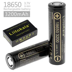 100% मूल LiitoKala Lii-32A 3.7V 3200mAh 10A निर्वहन के लिए रिचार्जेबल बैटरी 18650 बैटरी/के लिए यूएवी पावर बैटरी पैक