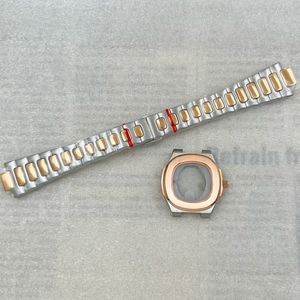 Kit de modification de mouvement Vj22 pour montres femme avec verre saphir, boîtier Nautilus, compatible avec cadrans de 23 mm, pièces de montre femme, boîtier en acier inoxydable de 30 mm - Product Image 4