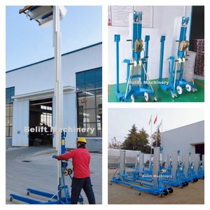 Draagbare installatie airconditioning hefuitrusting 3,5m 5m 6,5m 8m materiaalheftruck met motor voor zwaar materieel - Product Image 5