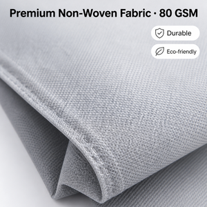 Sac fourre-tout non tissé personnalisé avec logo et motif de dessin animé, poignées épaule/main, réutilisable, promotionnel, pour supermarché, OEM/ODM imprimé - Product Image 3