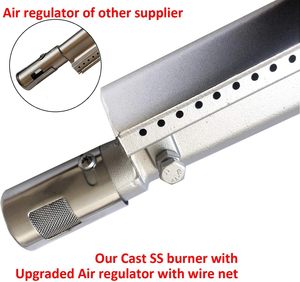 Brûleurs de barbecue robustes en acier inoxydable 304 Cal Flame Aussie Blaze Thermos Turbo, pièces de rechange pour barbecue <span class=keywords><strong>Bull</strong></span> Grill Camping - Product Image 3