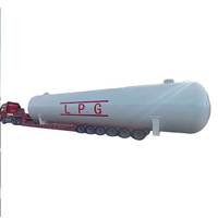 Réservoir de stockage de gaz GPL horizontal en acier au carbone de 5000 litres avec cuve sous pression certifiée CE/ASME - Fabricant