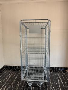 Cages logistiques industrielles en treillis métallique pour entrepôt, supermarché, chariot de transport, conteneur à rouleaux de roulement - Product Image 6