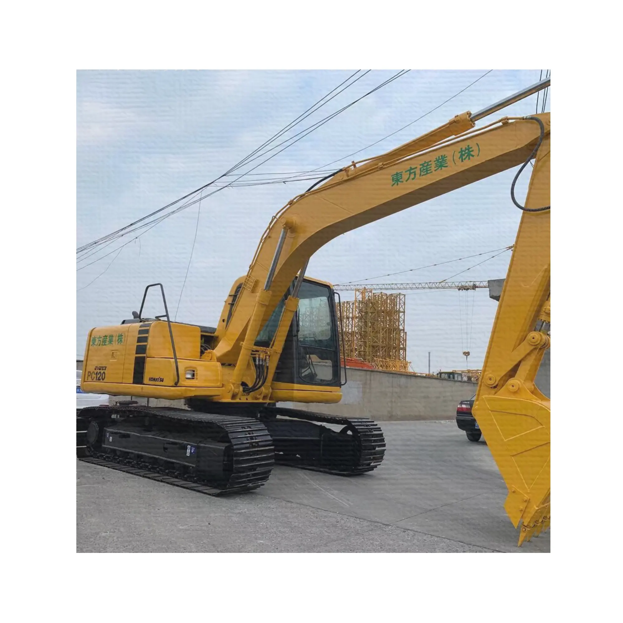 Prix d'usine en gros bon marché Mini pelle sur chenilles Excavateurs Komatsu PC120