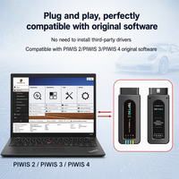 Eucleia TabScan T6PT3G II Sürücüsüz VCI Porsche PIWIS2 PIWIS3 DOIP CANFD SAE J2534 Tam Sistem Araç Teşhis ve Onarım Cihazı