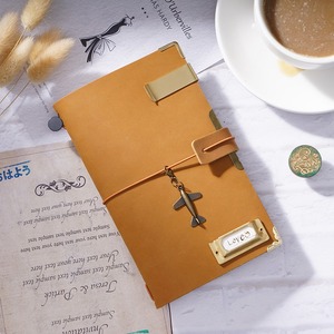 Japonés coreano Vintage hecho a mano viajero Bloc de notas estudiante diario cuaderno de cuero con cubierta de cuero TN hecho a mano libro de cuentas - Product Image 4