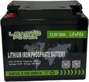 LiFePO4 baterai Lithium Ion, 12V 20Ah 36Ah 50Ah 100Ah 12.8V untuk elektrik 3 roda pengganti sepeda roda tiga baterai - Product Image 5