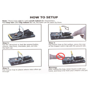 Piège à <span class=keywords><strong>souris</strong></span> réutilisable à <span class=keywords><strong>action</strong></span> rapide professionnel Piège à rongeurs Piège à <span class=keywords><strong>souris</strong></span> sensible pour intérieur et extérieur - Product Image 4