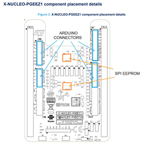 En stock : Interface SPI simple/double/quadruple X-NUCLEO-PGEEZ1 pour l'évaluation des modules NUCLEO-144/64 STM32 G710 - Product Image 2