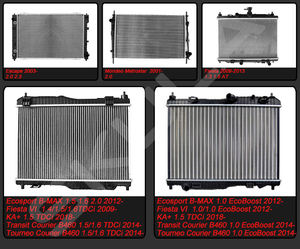 En gros Voiture Air Condenseurs Radiateurs pour <span class=keywords><strong>FORD</strong></span> Focus <span class=keywords><strong>Fiesta</strong></span> Mondeo Ecosport Kuga S-MAX C-MAX Évasion Ranger Fusion Transit - Product Image 3