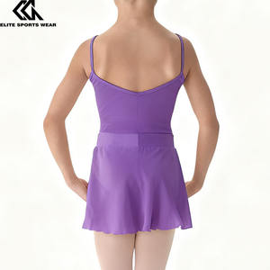 Falda sólida para niñas Ropa deportiva para niños para escuela <span class=keywords><strong>de</strong></span> baile Falda sin mangas <span class=keywords><strong>de</strong></span> equipo personalizado - Product Image 4