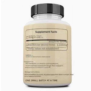 Cápsulas de Hígado de Res para Adultos, 180 Cápsulas para Mejorar la Densidad Ósea, Venta Directa de Fábrica, Gran Éxito en Amazon, Shopee y <span class=keywords><strong>Mercado</strong></span> <span class=keywords><strong>Libre</strong></span> - Product Image 2