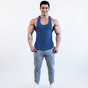 <b>Men</b> Gym <b>Singlet</b> Stringer Muscle Fit Tank Tops Fitness Workout Shirt Spandex Custom Design <b>Men</b> Gym Workout Tank Top - Product Image 1