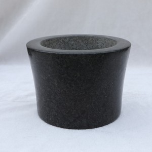 Gran venta de piedra de cocina Natural, herramienta de molienda de pimienta reutilizable, <span class=keywords><strong>mortero</strong></span> de cocina, Material de mármol <span class=keywords><strong>con</strong></span> logotipo personalizado - Product Image 2