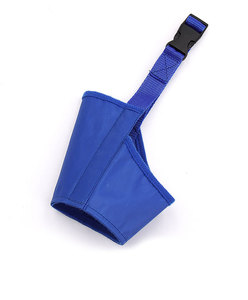 Kingtale poliéster perro <span class=keywords><strong>bozal</strong></span> boca cubierta ajustable suave <span class=keywords><strong>acolchado</strong></span> Ajuste rápido cómodo Anti mordida entrenamiento mascota <span class=keywords><strong>bozal</strong></span> - Product Image 4