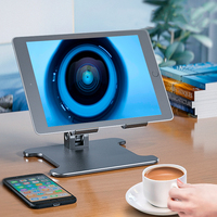 Nouveau support Stable, Flexible et réglable en métal et Aluminium pour téléphone portable, tablette et pc pour Table et bureau