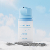 Flacon pompe sans air en plastique PP de 35 ml à 200 ml pour lotion, sérum, crème, nettoyant et masque facial