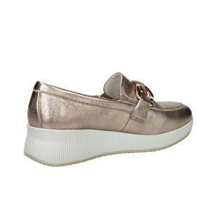 Mocassini Cinzia Soft da Donna in Bronzo con Suola Spessa e Plateau - Product Image 4