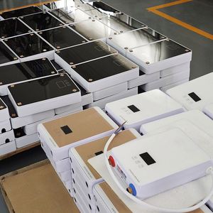 Mini calentador de agua eléctrico instantáneo de alta calidad, temperatura LED, ducha doméstica sin tanque para todo el hogar, plástico ODM OEM - Product Image 1