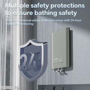 Intelligente Warmwasser bereiter mit Wifi <span class=keywords><strong>App</strong></span> Control 220V elektrischer Dusch warmwasser bereiter Elektrischer Geysir Tankless Instant-Warmwasser bereiter - Product Image 4