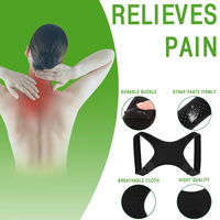 Myris Hot Selling Comfy Brace Posture Corrector-back Brace pour hommes et femmes CE Universal Opp Bag / Zip Bag F7 Back Support M/L