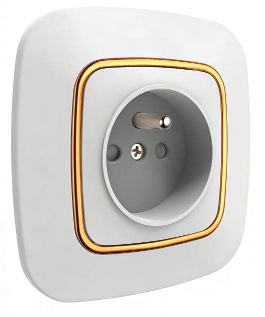 German socket gold ring