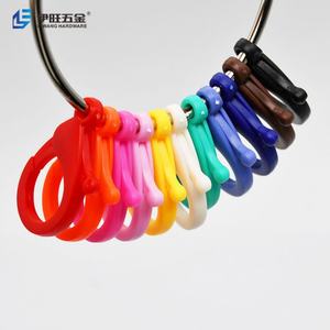 โรงงานอี้หวัง ขายดี ตะขอเกี่ยวแบบสปริงหมุนได้ ขนาด 35 มม. ตัวล็อคพลาสติกแบบก้ามปู - Product Image 3