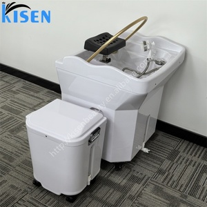 ชุดอ่างสระผมเคลื่อนที่ KISEN พร้อมระบบนวดศีรษะด้วยน้ำวนแบบพกพา พร้อมถังเก็บน้ำ - Product Image 4