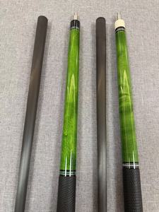 Stecca da <span class=keywords><strong>Biliardo</strong></span> Radiale Personalizzata in Carbonio e Acciaio Inox Canadese, 2 Pezzi, 58 Pollici con Fori per Estensione - Product Image 6