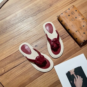 Flip-flops Ladies' Ankle Strap Sandals Summer Beachwear Style Indoor Use Flat Bottom Slip-On Anti-Slip <strong>Shoes</strong> Floral Pattern - Product Image 3