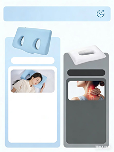 Cuscino Ergonomico a U per Dormire sul Fianco, Design con Foro per l'Orecchio per Alleviare la Pressione, Cuscino di Supporto per il <span class=keywords><strong>Collo</strong></span> per Tutti i Tipi di Dormienti - Product Image 6