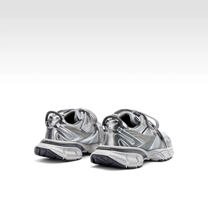 נעלי סניקרס רטרו עם שרוכים עבים לבנות, מגפיים מרופדות בפליז חם לחורף ואביב עם תמיכה בקשת, נעליים קז'ואל נגד החלקה - Product Image 4