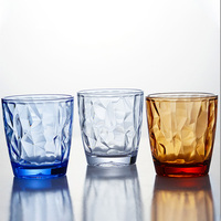 Bonne vente gobelet PC résistant à la chaleur en plastique durable jus de bière verre à eau empilable pour restaurant Hotpot commercial