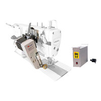 Machine à coudre à double aiguille GPB-2-E avec accessoire de tirage électronique pour usine de confection |   Équipement de couture GRAND