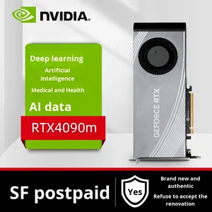 For RTX 4090M Professional <b>Computer</b> Workstation Brand New GDDR6 Video Memory <b>Fan</b> Deep Learning Dedicated Graphics - Product Image 5